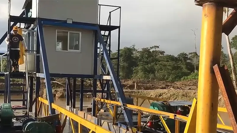 Bucket Ladder Sand Dredger