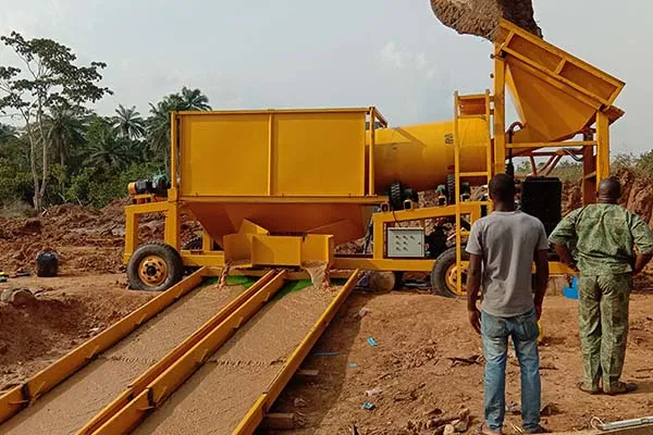 Gold Trommel Wash Plant